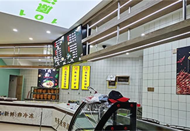 合肥面館裝修，牛真牛面館設(shè)計(jì)裝修實(shí)景案例